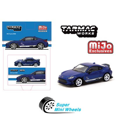 Tarmac Works 1:64 HKS Toyota GR86- Blue Metallic   Global64