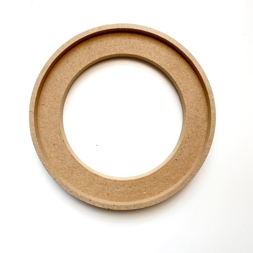 Pair 4.5" MDF Car Speaker Mounting Spacer Recessed Ring Mounting Depth Resolutio - Picture 4 of 9