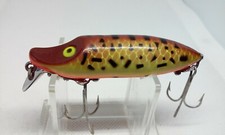 VINTAGE Heddon River Runt Spook Floater BRS Brown Crawdad 3" Crankbait Fish Lure