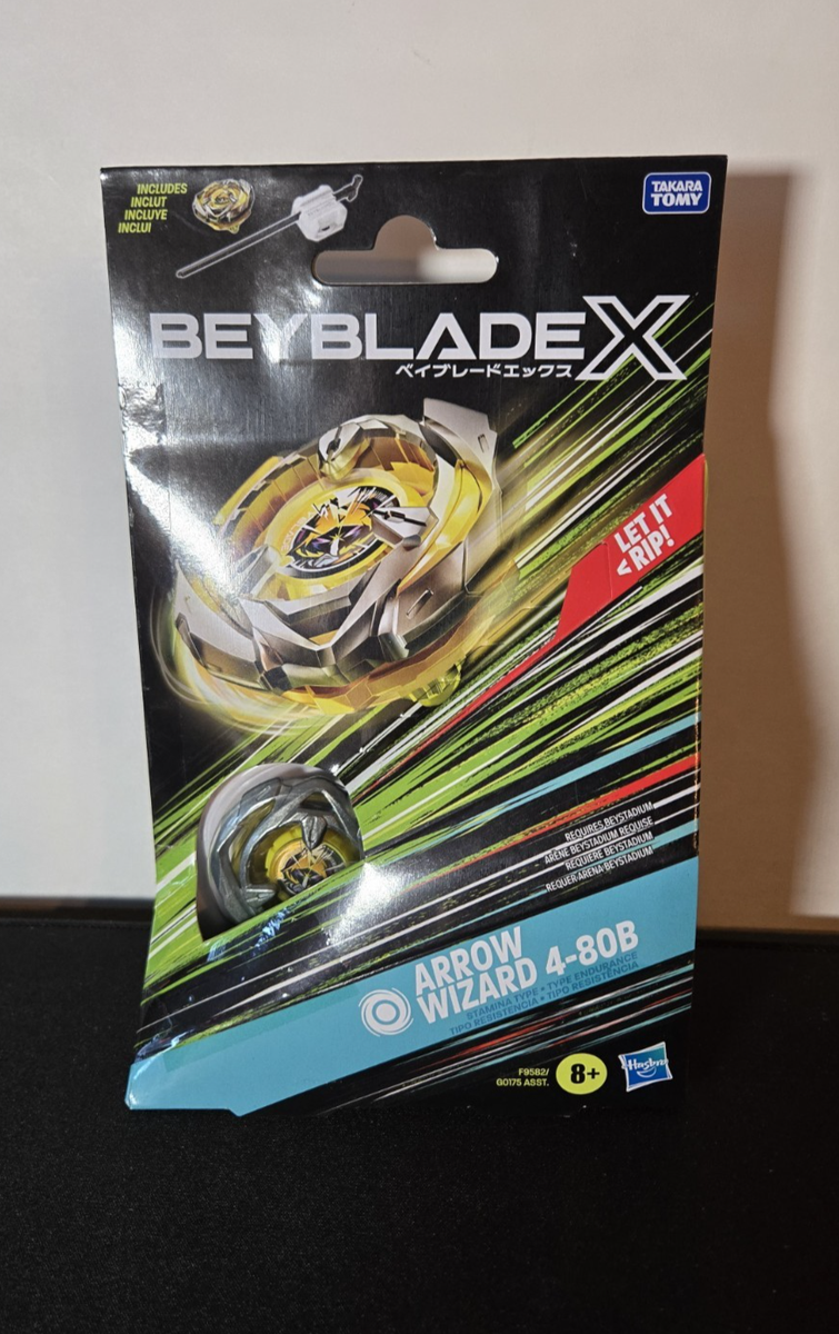 Hasbro Beyblade X Arrow Wizard 4-80B Claw Leon 5-60P - Lance