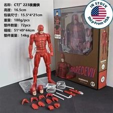 US STOCK! CT Toys No.223 Daredevil Comic Ver. 6in Action Figure Boxed Xmas Gift‌