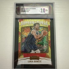 LUKA DONCIC 2023-24 CONTENDERS BASKETBALL SUPERNATURAL HOBBY SGC 10 