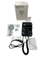 GMDQ Hotel Wall Mounted Hair Dryer 110V Black A-85