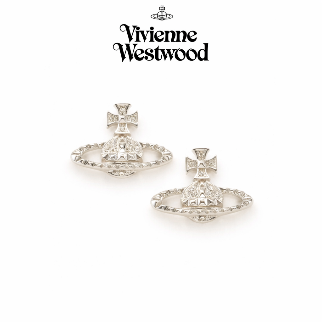 Vivienne Westwood Women's Accessories MAYFAIR BAS RELIEF Orb Design Earrings