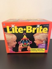 NEW Vintage LITE  BRITE by Milton Bradley 1993/1994 Complete Set