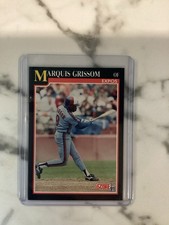 SCORE 1991 Score Marquis Grissom #234 Montreal Expos Baseball Card