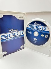 Disney Sing It: Family Hits Game and Manual Tested Working