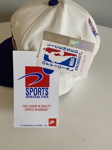 Deadstock Vintage Toronto Raptors Snapback Hat Sports Specialties Nike NBA - Picture 3 of 9
