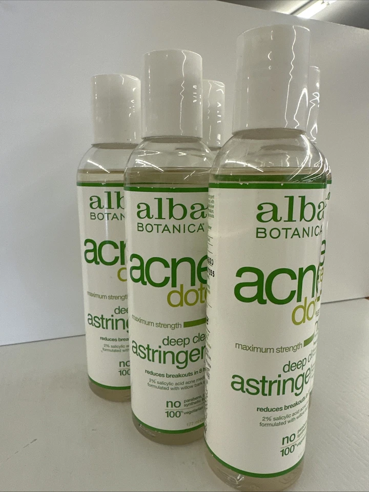 Alba Botanica Acnedote  Deep Clean Astringent 6 oz Pack of 6 Exp 06/20 - Image 3 of 4