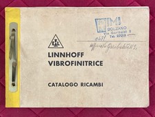 LINNHOFF Macchina VIBROFINITRICE - Catalogo Ricambi 72 pag.