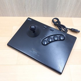 Neo Geo CD System SNK NeoGeo Top Loading Console in box with Arcade Stick &cable