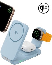 INIU 3 In 1 Caricatore Wireless Qi2 (iPhone, Apple Watch, AirPods)