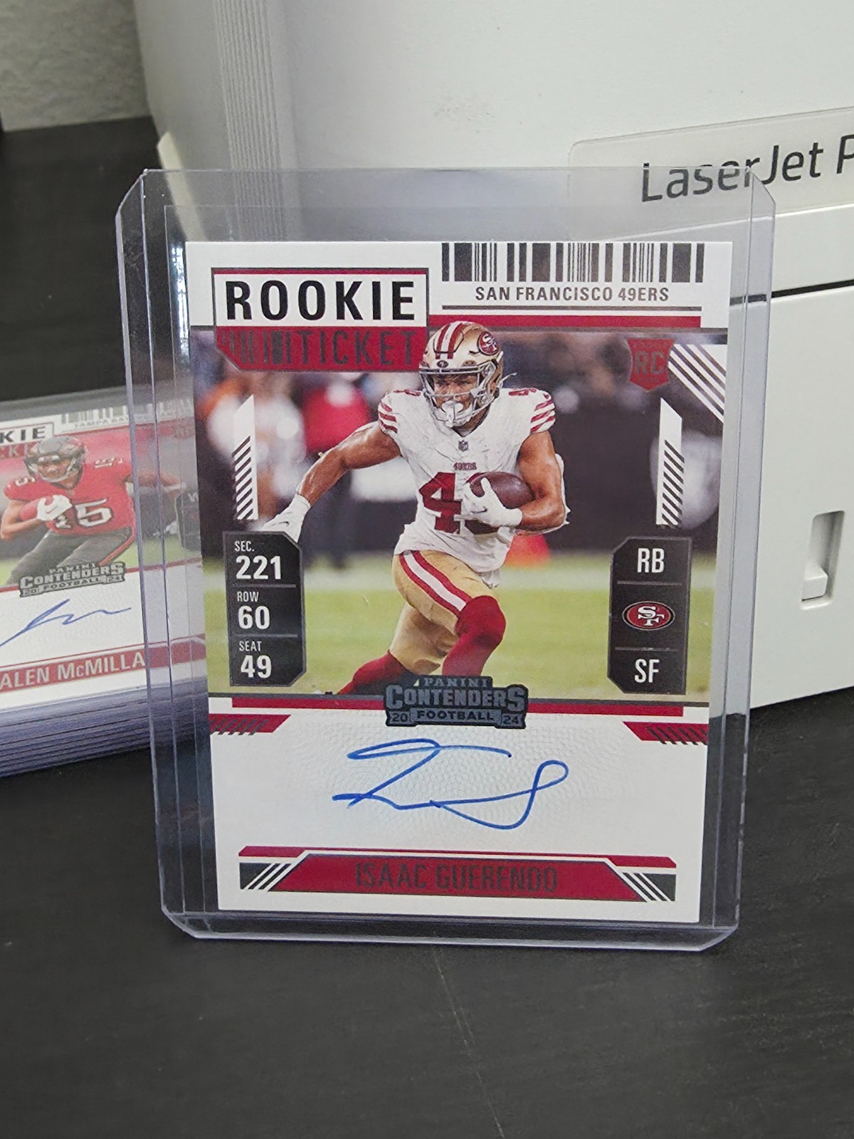 2024 Panini Contenders Ticket RPS Hobby Isaac Guerendo #138 Rookie Auto RC