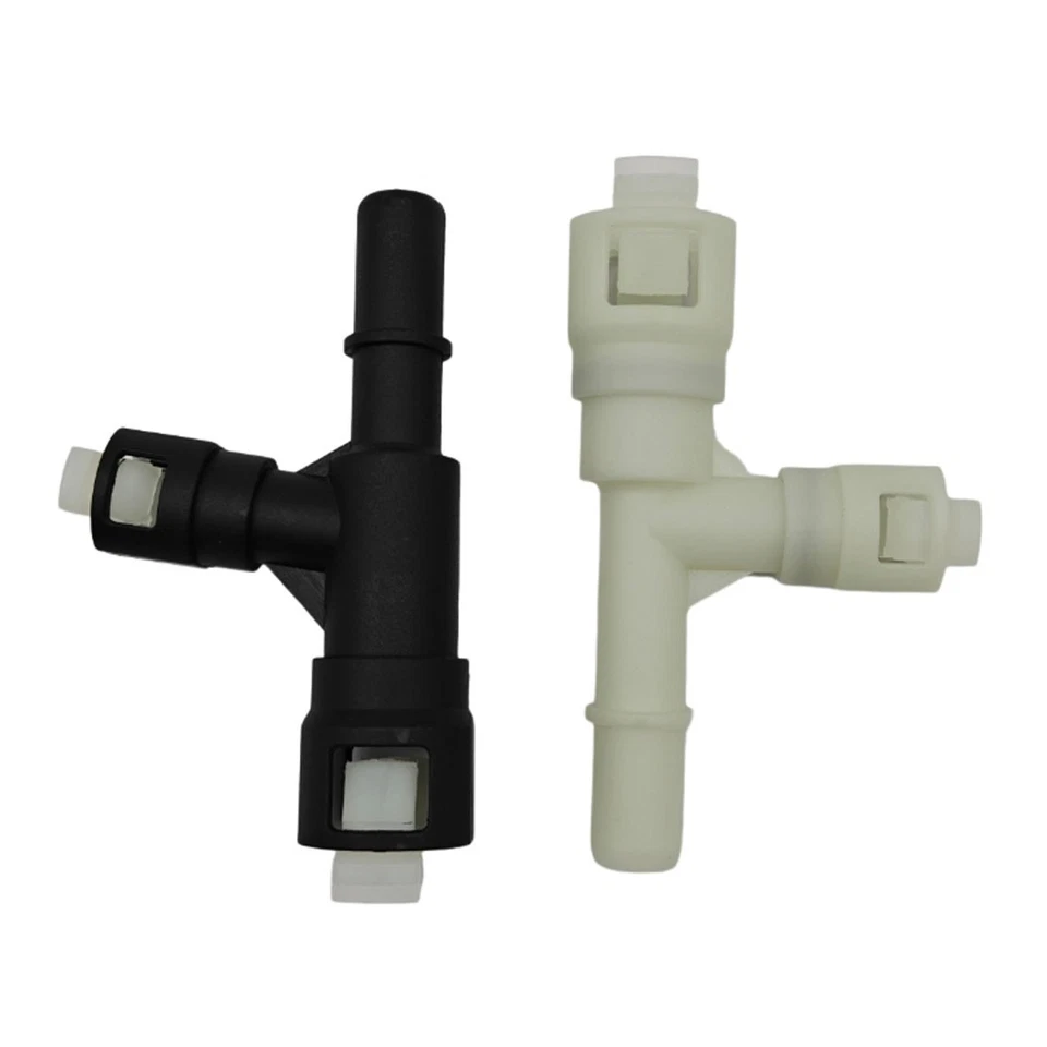 Camiseta conector manguera entrada calentador 2 piezas para Chevy Tahoe GMC Yukon Cadillac 2000-14 Foto 3 de 4