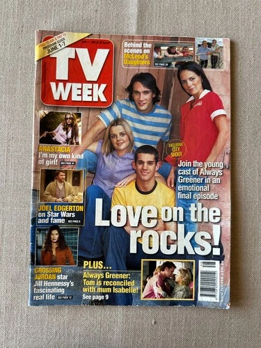 Vintage television - "Australian TV Week" Jun 2002 Michelle Branch Anastacia