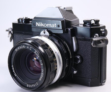 Nikon Nikomat FT2 35mm Film Camera Nikkor-H.C 50mm f/2 Tested from Japan