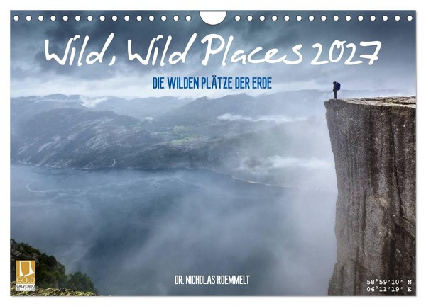 "Calendar 2027 · US Version · Wild, Wild Places 2027 (Wall Calendar 2027 12\" × 8\""-image