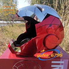 Mask Autoking Iron Man MK5 1:1 Helmet Wearable Voice Control Cosplay Gifts US
