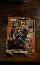 2024 Panini Prizm WNBA - Diamond DeShields #8 Orange Ice Prizm