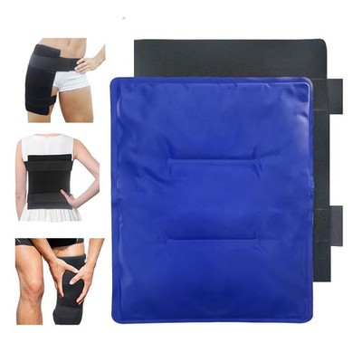 Gel Soft Flexible Ice Packs for Injuries - Reusable Freezer Hot Cold Therapy Pac