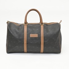 Christian Dior Honeycomb Pattern Boston bag 14057 leather unisex