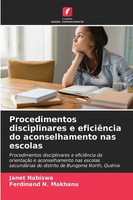 Procedimentos Disciplinares E EficiêNcia Do Aconselhamento Nas Escolas Buch 2025