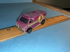 Hot Wheels Redline Plum Super Van w/ Motorcycle Graphic Hong Kong 1974