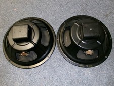 2 VINTAGE HEPPNER 12 ALNICO INSTRUMENT SPEAKE...