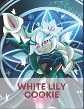 White Lily Cookie Sketchbook: Cookie Run Kingdom Sketch Book, Perfect Size 8.5X1