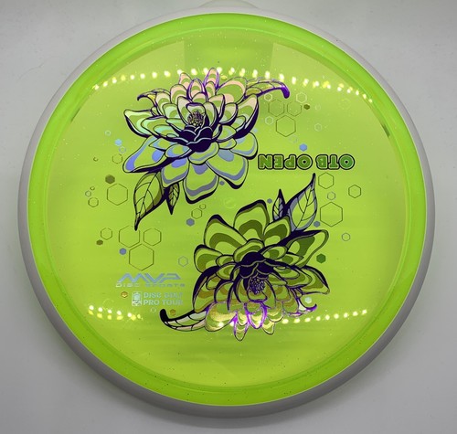 MVP Axiom Proton Hex - Rare 2023 OTB Open Special Edition Flower New - Disc Golf - Picture 11 of 16