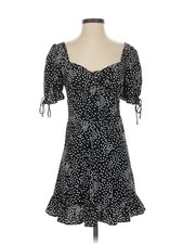 Nasty Gal Inc. Women Black Casual Dress S