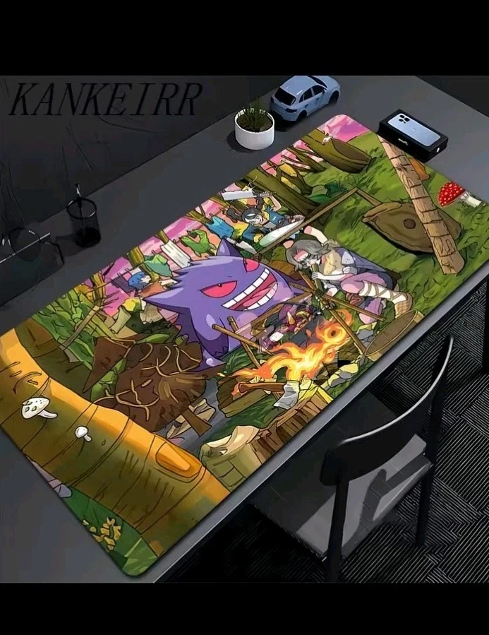 Tappetino Pokemon PC e-sports mouse Gaming XXL  Mousepad 800x600 Extra Grande  - Immagine 3 di 4