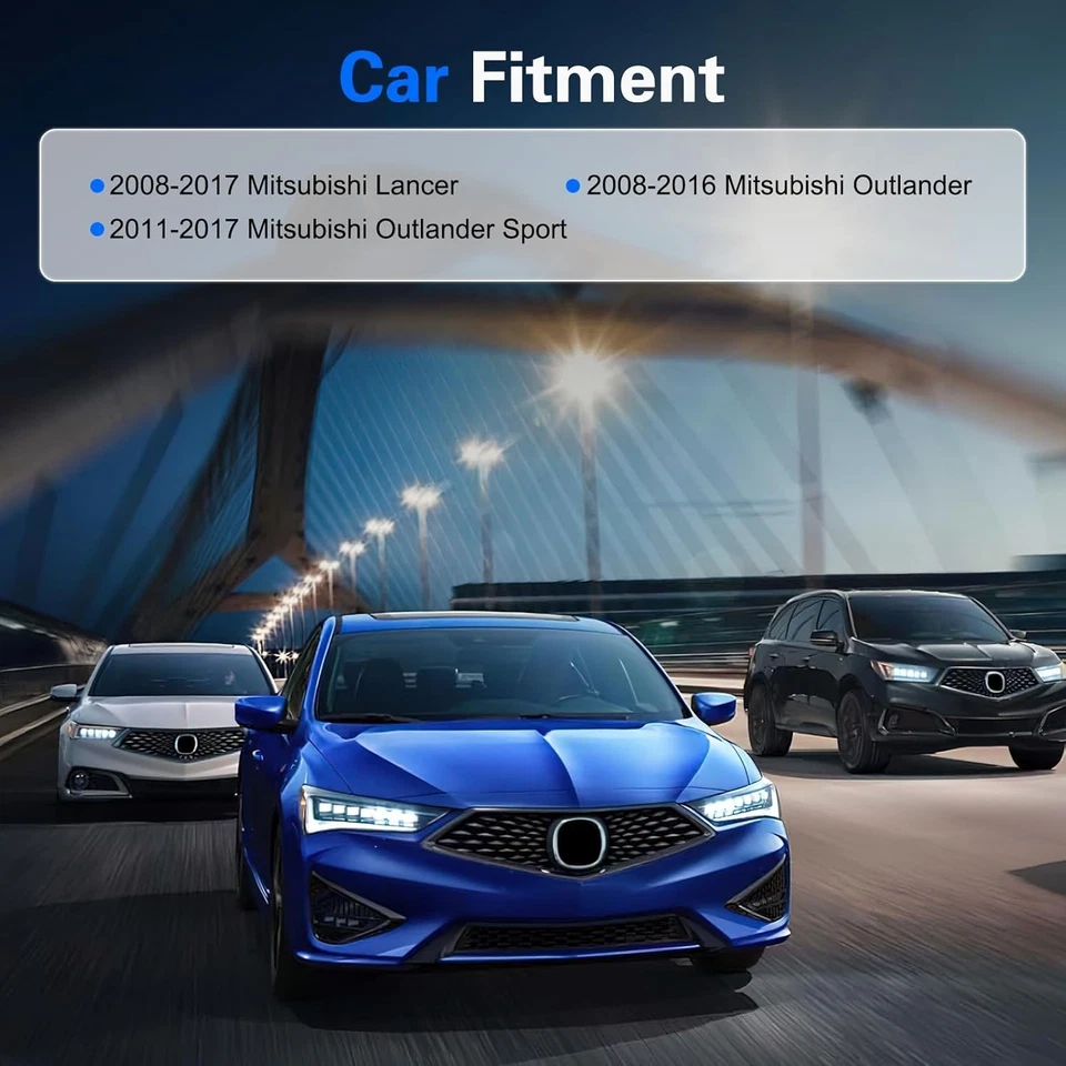 Front HVAC Heater Blower Motor w/Fan For 11-17 Mitsubishi Outlander Sport 75848 Foto 4 de 4