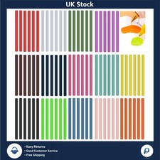 Bulk 84 Pack Colored Glue Sticks 7mm for Mini Glue Guns - Perfect for DIY Crafts 0.29 per stick