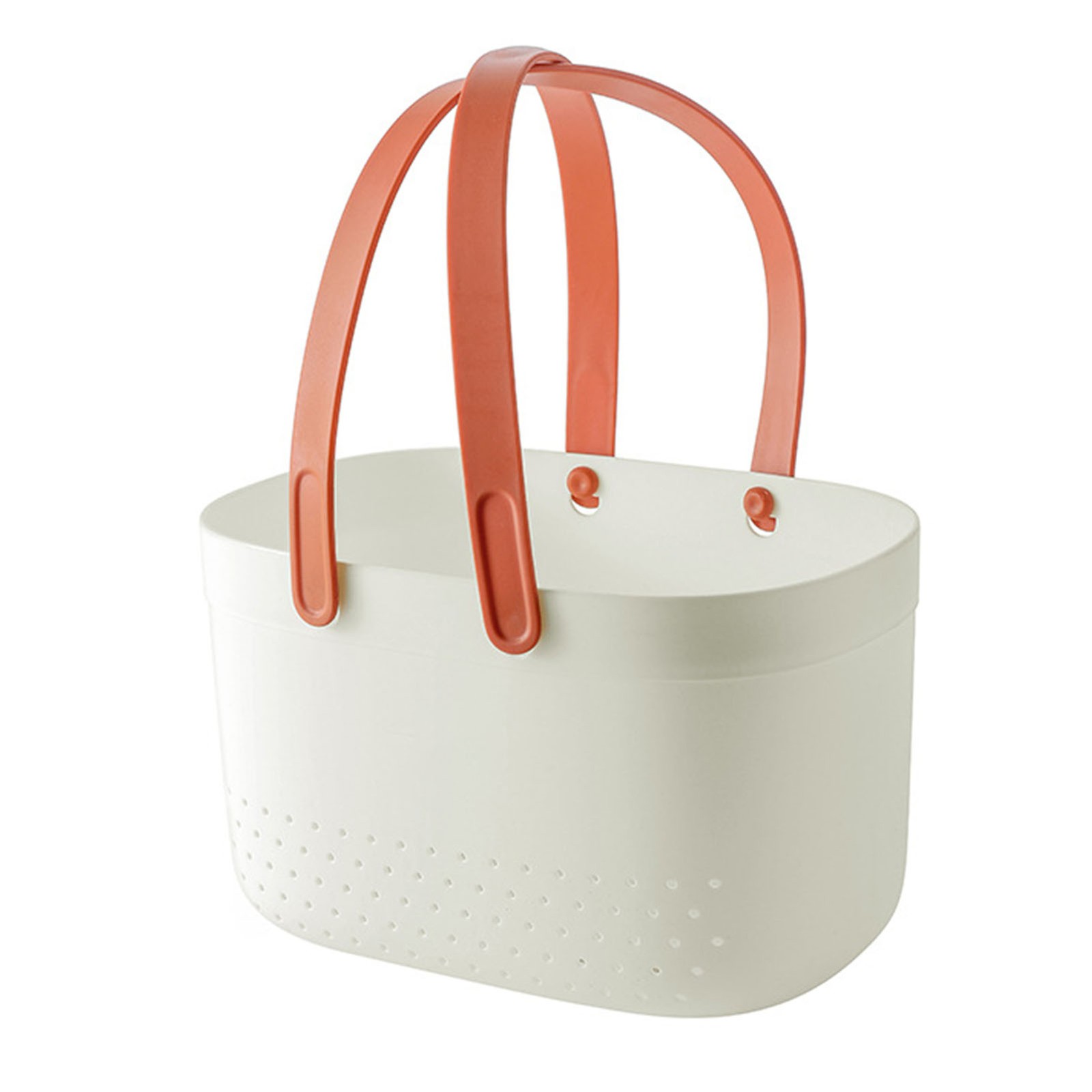 Shower Storage Basket Plastic Large Capacity Bath Storage Basket Container Organ