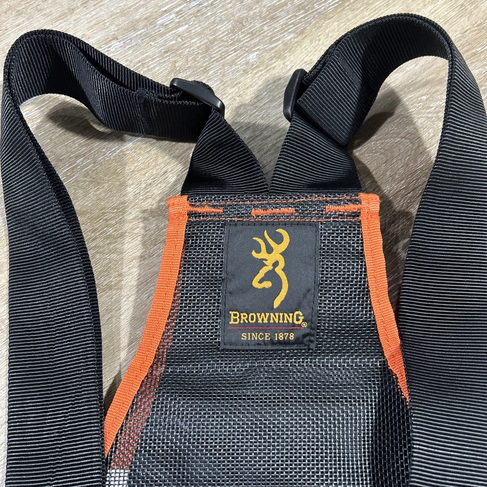 NEW Browning Upland Vest Bird "Pheasants Forever” Embroidered Adjustable Orange - Image 2 of 4