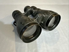 WW1 German Binoculars Fernglas 08 - 120541 World War Military Busch - Works!