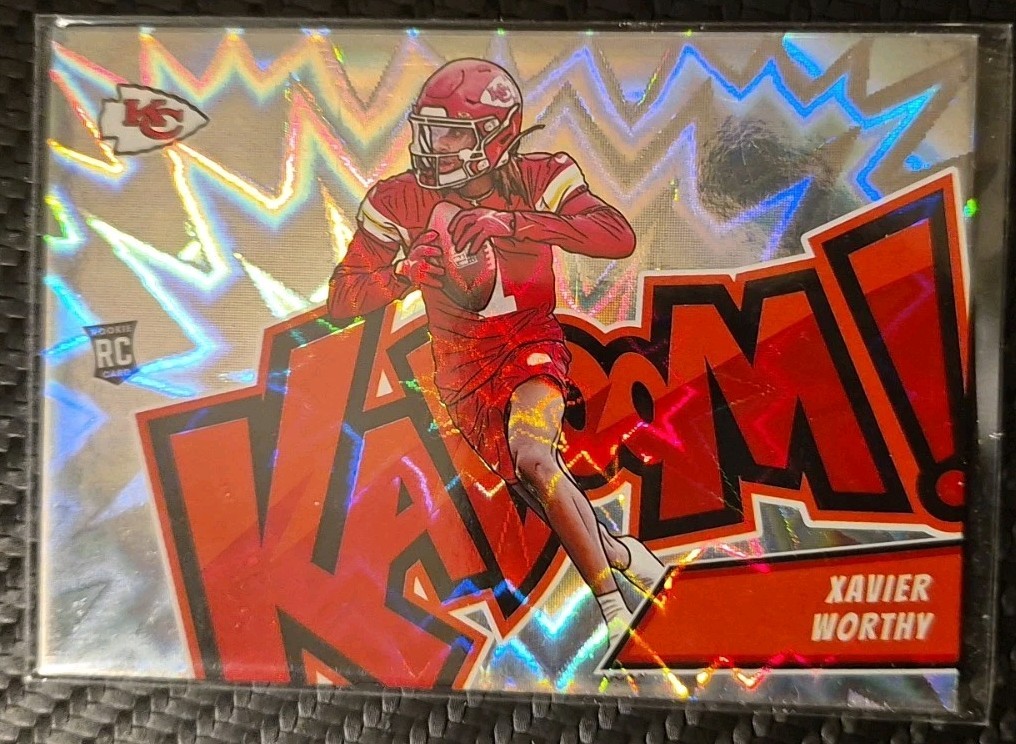 2024 Panini Absolute - Kaboom! Horizontal Xavier Worthy #12 (RC) MINT!!