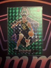 2023-24 Panini Mosaic - Rookies Ben Sheppard #244 Green Mosaic Prizm (RC) Pacers