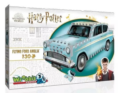 665541002021 Wrebbit Puzzle 3D 130 el Flying Ford Anglia Tactic