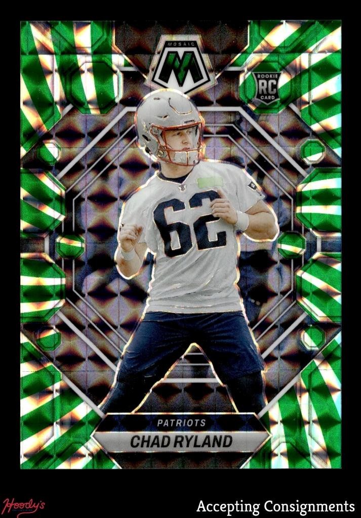 Chad Ryland Panini Mosaic #297 Green Swirl