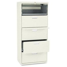 The Hon 675LL Lateral File 5 Drawer Steel 30"x19.3"x67"