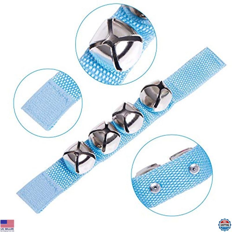 24 Pcs Jingle Bells Wrist Bands, Colorful Musical Instruments Gift for Kids