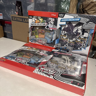 #ad Pokemon Black Bolt amp; White Flare Binder Poster Collection Sams Club Bundles $159.99