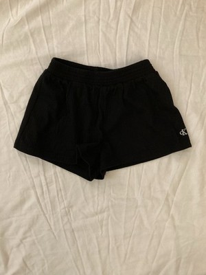 Size 5 Calvin Klein Jeans girl clothes - one piece shorts | solid black theme