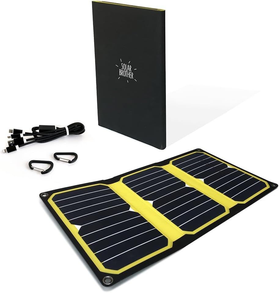 SUNMOOVE 16W SOLAR BROTHER Chargeur Solaire Pliable Panneau Solaire Sunpower Por