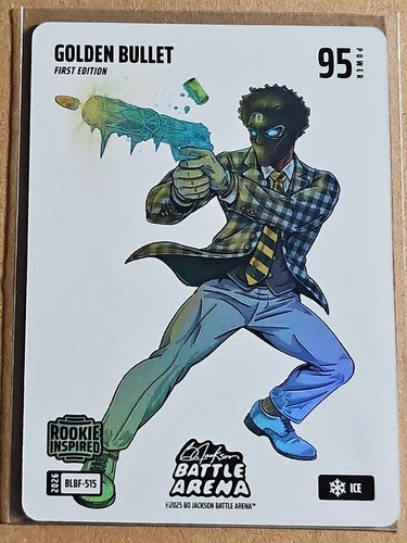 2026 BoBA Battle Arena Blizzard Ice Battlefoil SP Golden Bullet Markus Golden