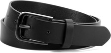 Women Casual Leather Belt for Jeans Pants, Fashion Ladies Waist Dress Belt