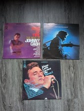 Set Of 3 Johnny Cash Albums
