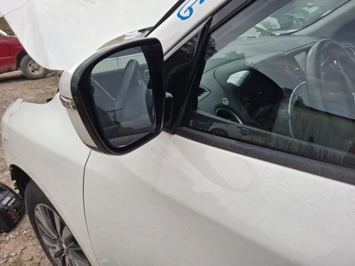 Used Left Door Mirror fits: 2017 Nissan Pathfinder Power w/o camera non-heated L